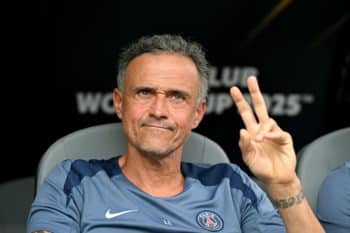Luis Enrique - trener PSG