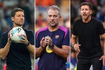 Xabi Alonso, Hansi Flick i Diego Simeone