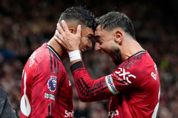 Casemiro oraz Bruno Fernandes