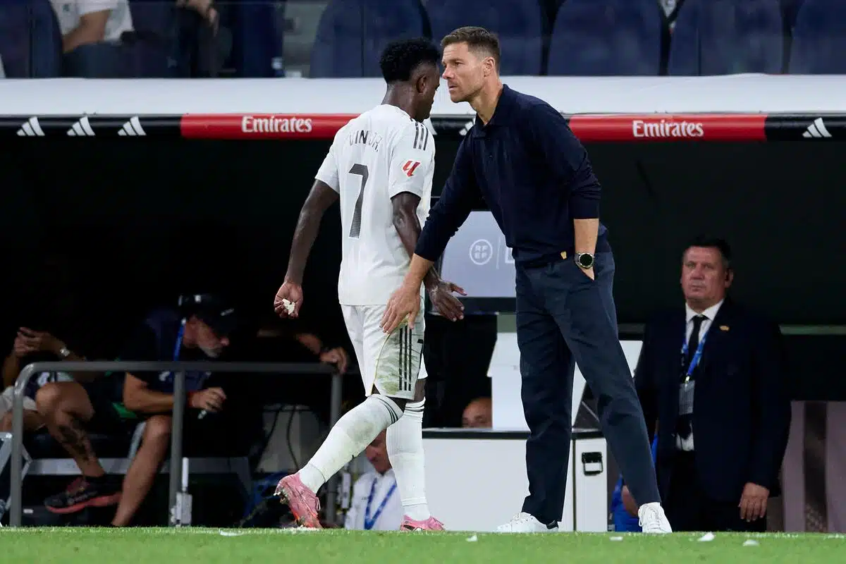 Vinicius Junior i Xabi Alonso