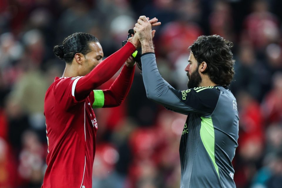 Virgil van Dijk oraz Alisson