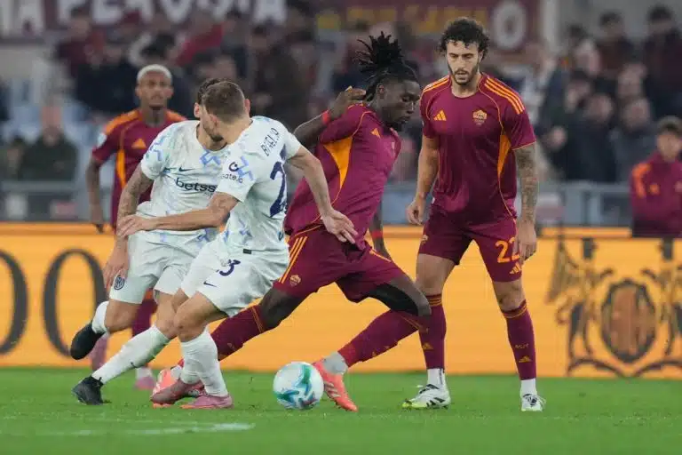 Zawodnicy Interu i Romy