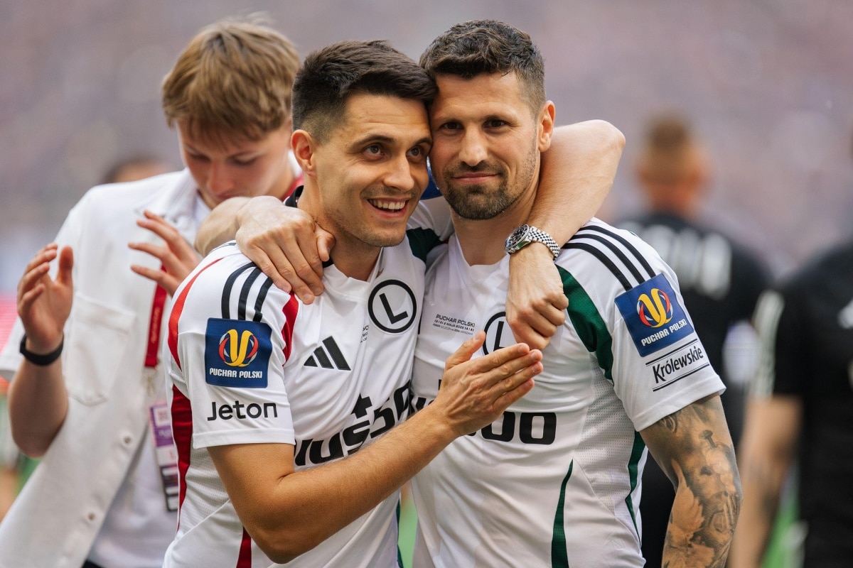 Bartosz Kapustka i Paweł Wszołek