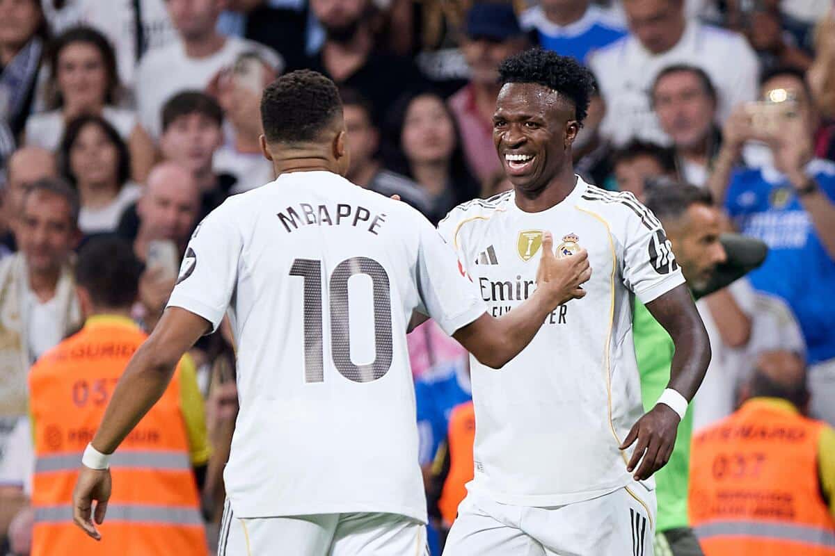 Kylian Mbappe i Vinicius Junior