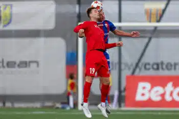 Kacper Przybyłko na pierwszym planie