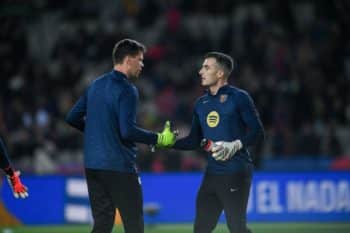 Wojciech Szczęsny i Inaki Pena