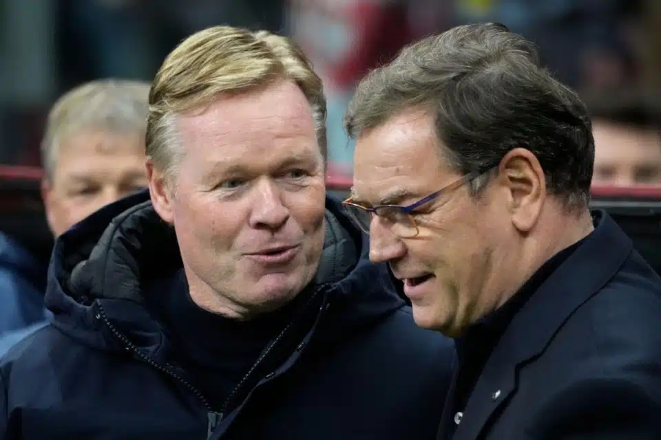 Ronald Koeman i Jan Urban (Polska - Holandia)