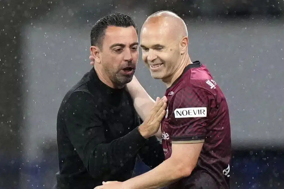Xavi i Andres Iniesta