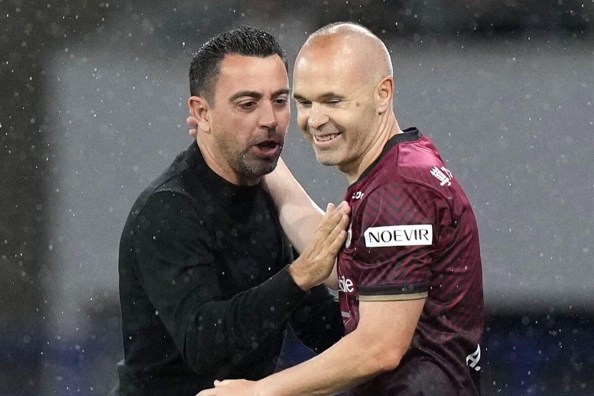 Xavi i Andres Iniesta
