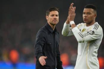 Xabi Alonso i Kylian Mbappe