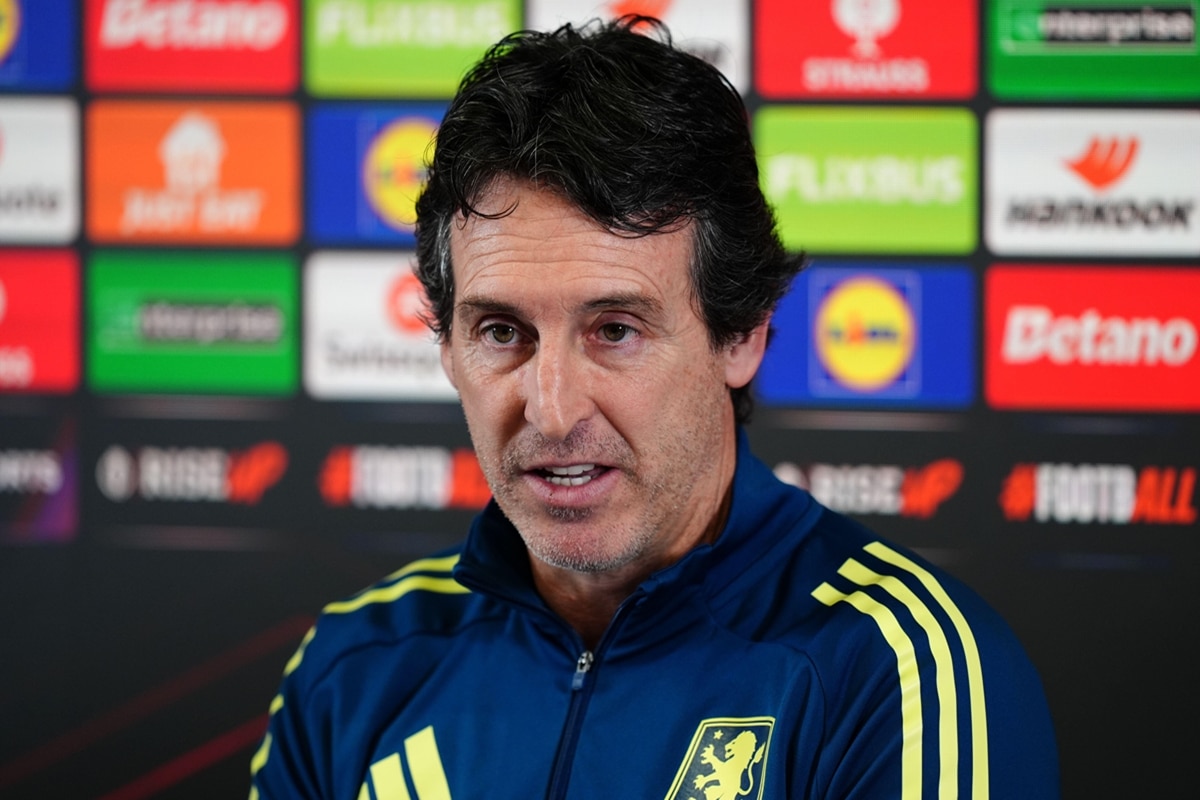 Unai Emery - trener Aston Villi