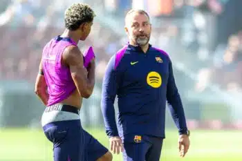 Lamine Yamal i Hansi Flick