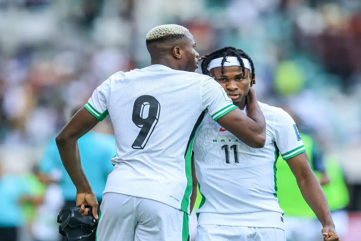 Victor Osimhen i Samuel Chukwueze