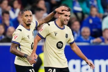 Raphinha i Eric Garcia