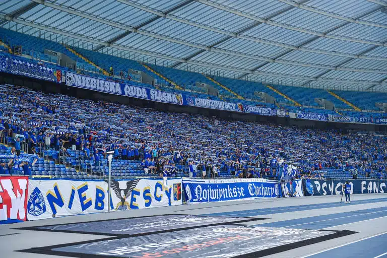 Kibice Ruchu na SuperAuto.pl Stadionie Śląskim