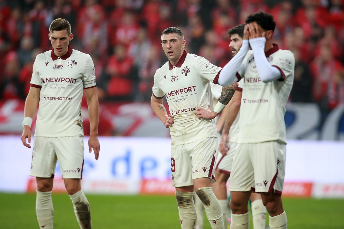 Piłkarze Widzewa Łódź