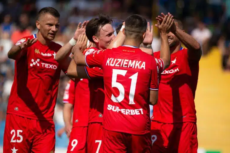 Piłkarze Wisły Kraków