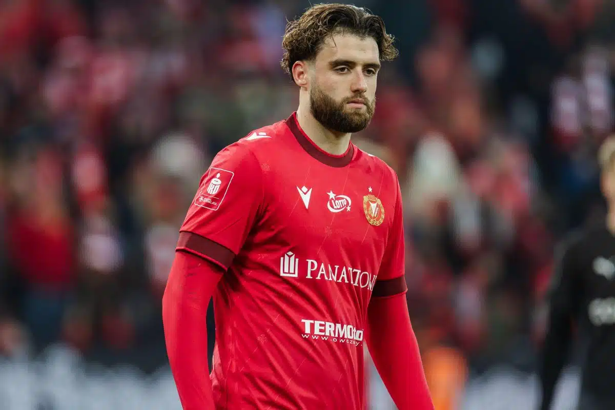 Said Hamulić w barwach Widzewa