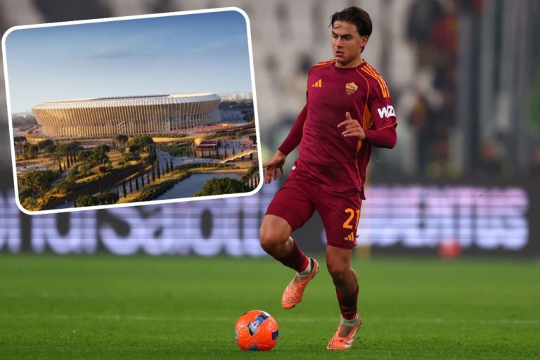 Dybala i Projekt nowego stadionu AS Romy