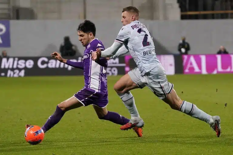 Fabiano Parisi i Jakub Piotrowski (Fiorentina - Udinese)