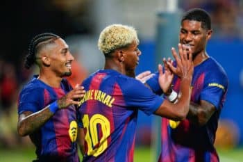 Raphinha, Lamine Yamal i Marcus Rashford