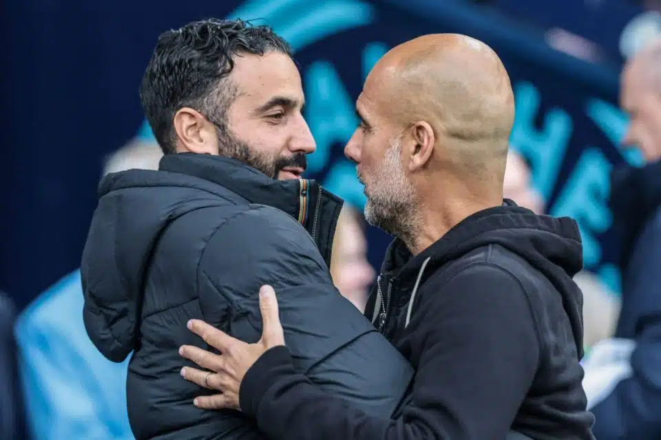 Ruben Amorim oraz Pep Guardiola