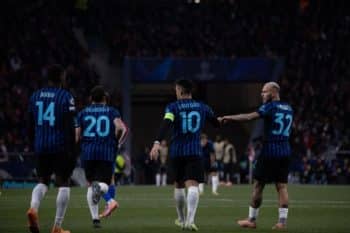 Bonny, Hakan Calhanoglu, Lautaro Martinez i Federico Dimarco