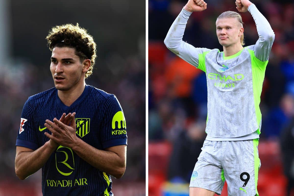 Julian Alvarez i Erling Haaland