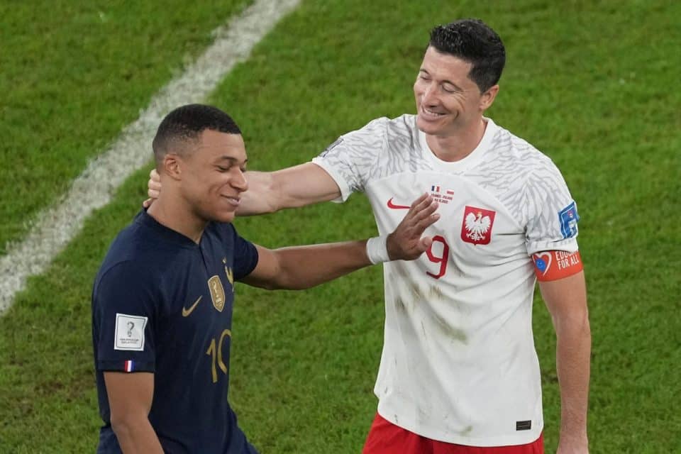 Kylian Mbappe i Robert Lewandowski