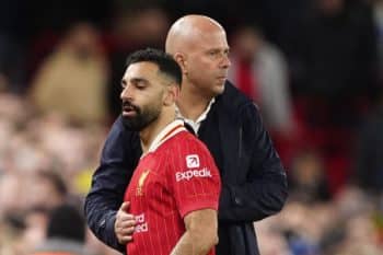 Mohamed Salah i Arne Slot