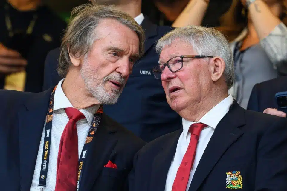Sir Jim Ratcliffe i Sir Alex Ferguson