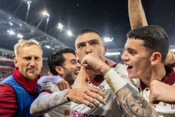 Piłkarze Widzewa Łódź