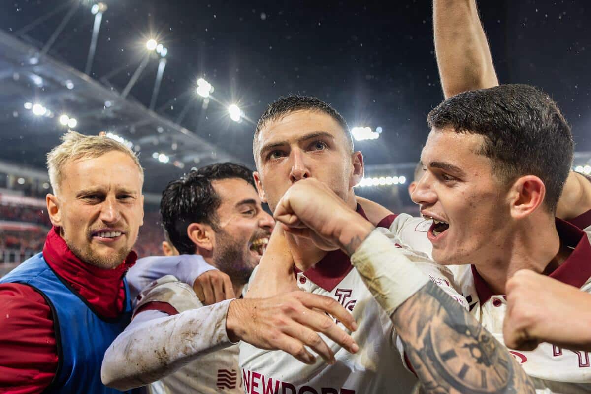 Piłkarze Widzewa Łódź