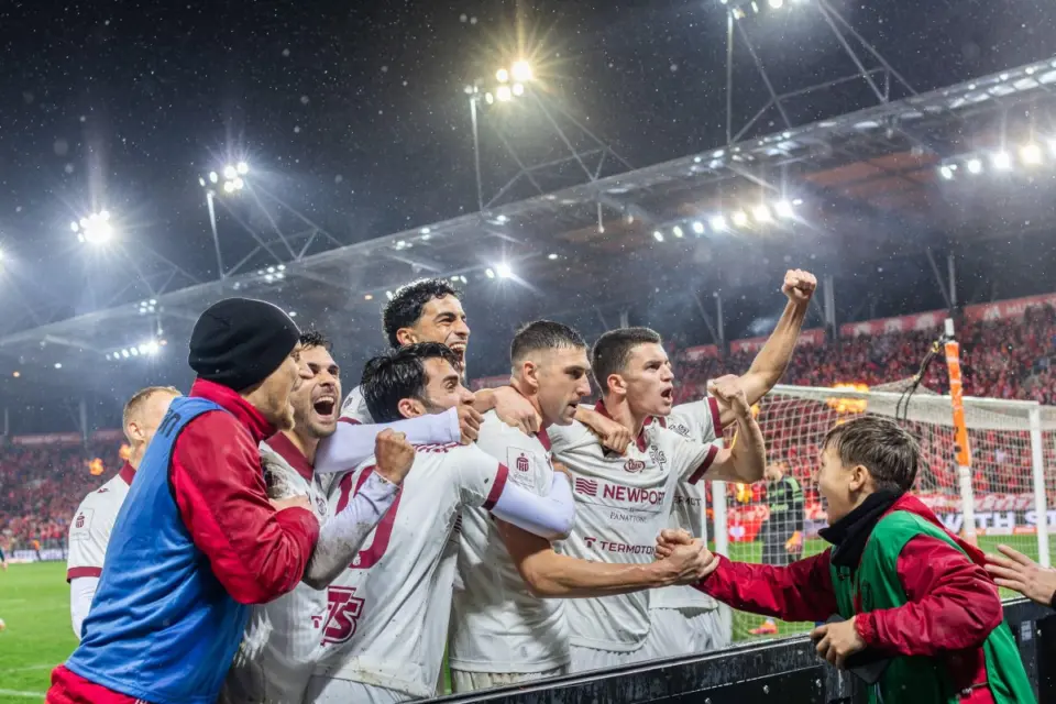 Piłkarze Widzewa Łódź