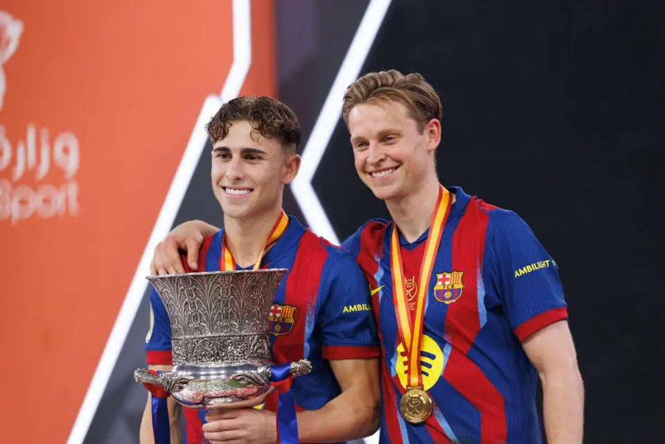 Fermin Lopez i Frenkie De Jong