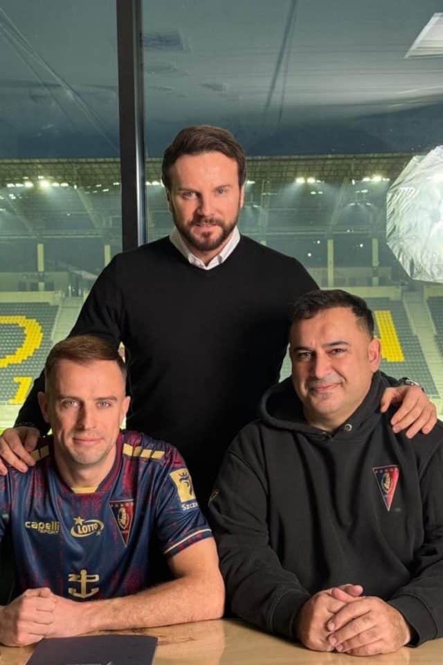 Kamil Grosicki, Daniel Kaniewski i Alex Haditaghi