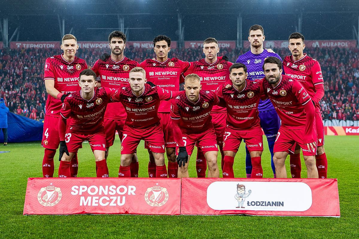 Piłkarze Widzewa Łódź