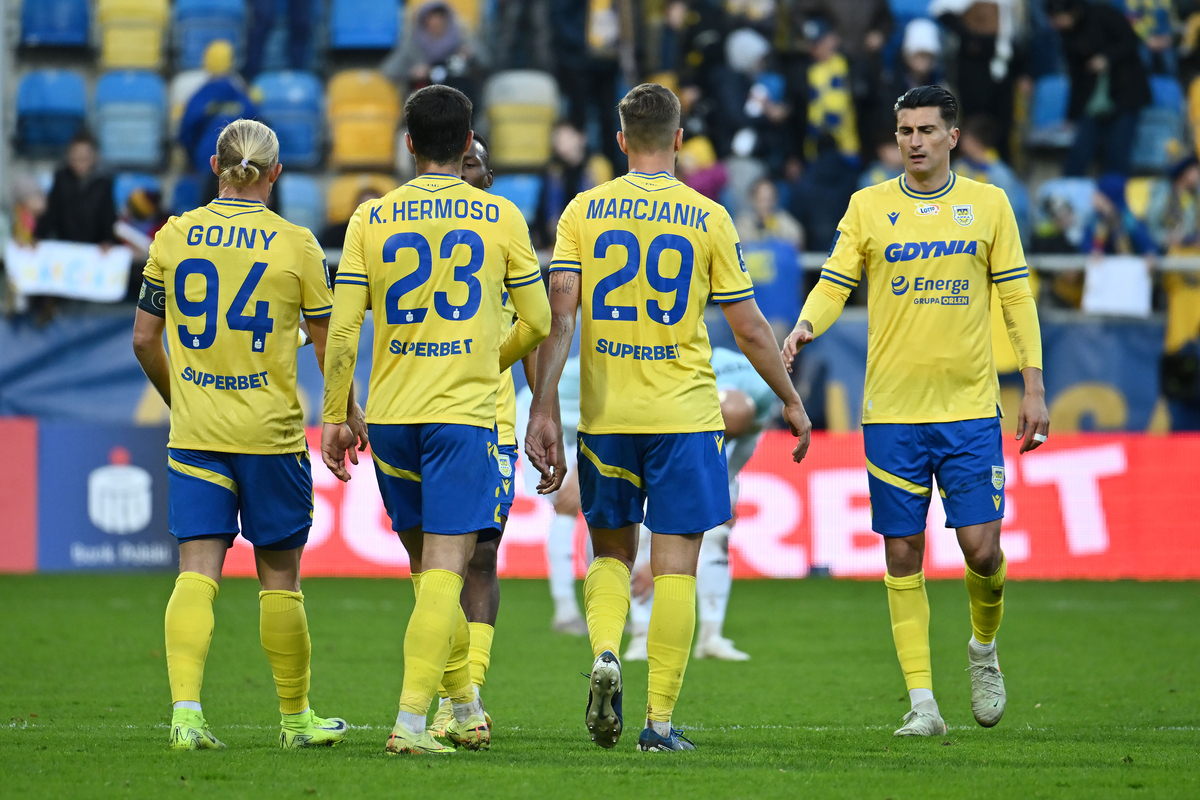 Piłkarze Arki Gdynia
