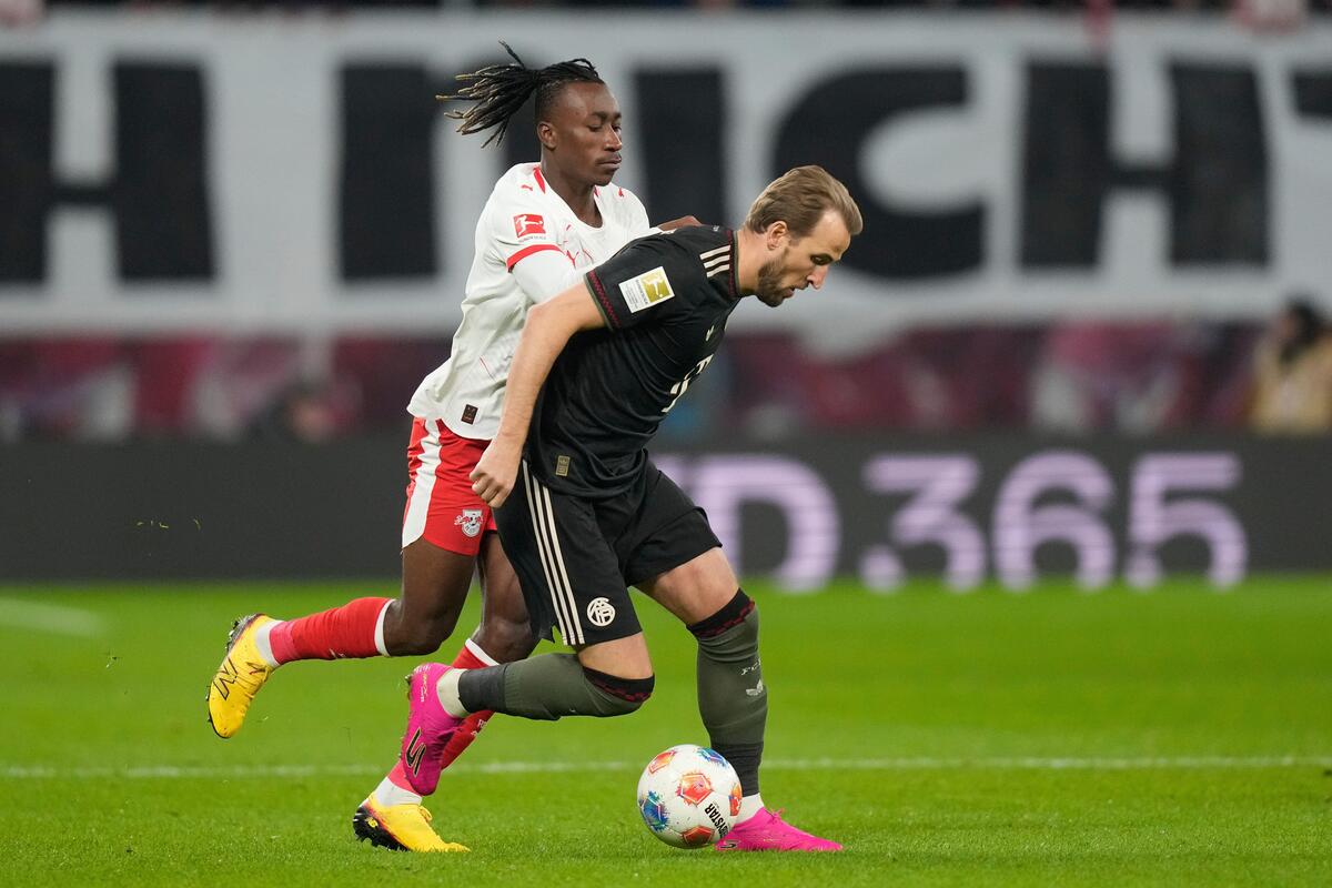 Yan Diomande i Harry Kane