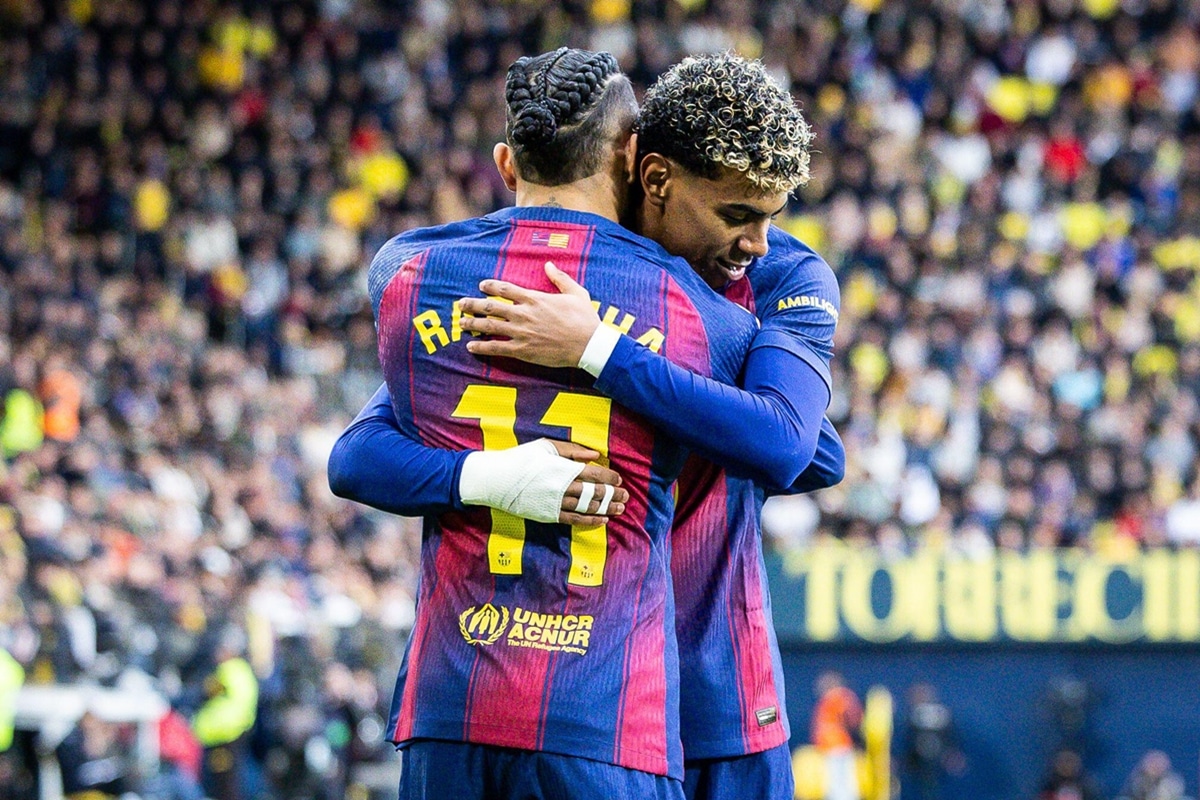 Raphinha i Lamine Yamal