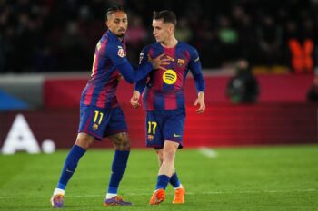 Raphinha i Marc Casado