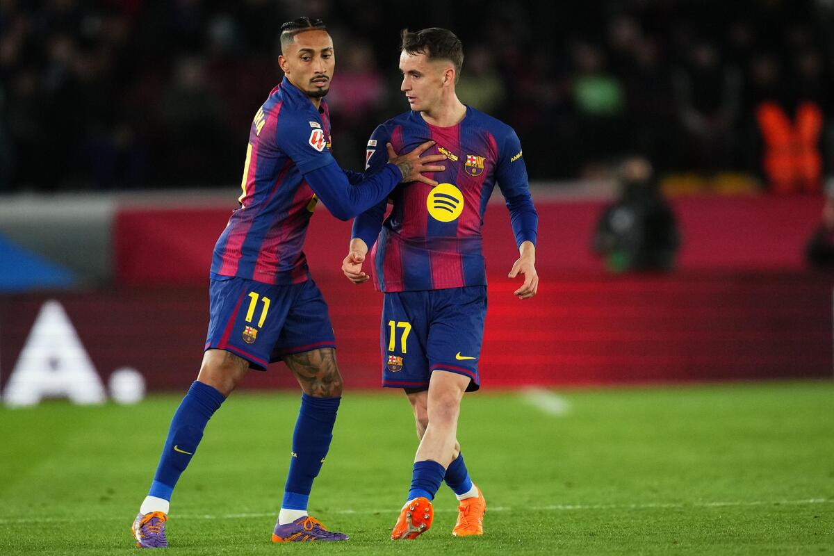 Raphinha i Marc Casado