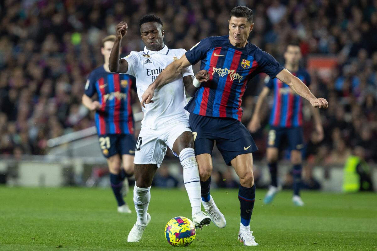 Vinicius Junior i Robert Lewandowski