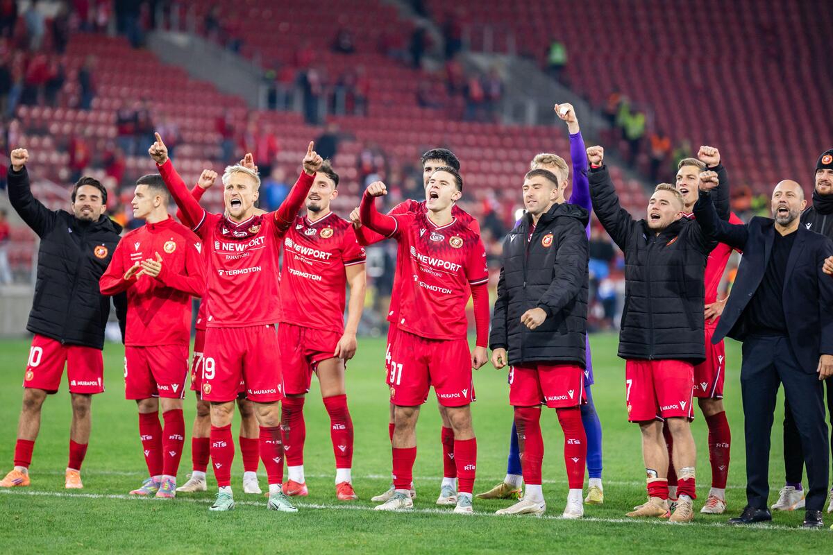 Piłkarze Widzewa Łódź