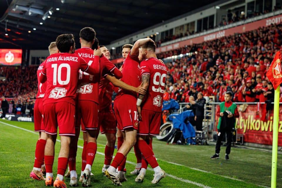 Piłkarze Widzewa Łódź