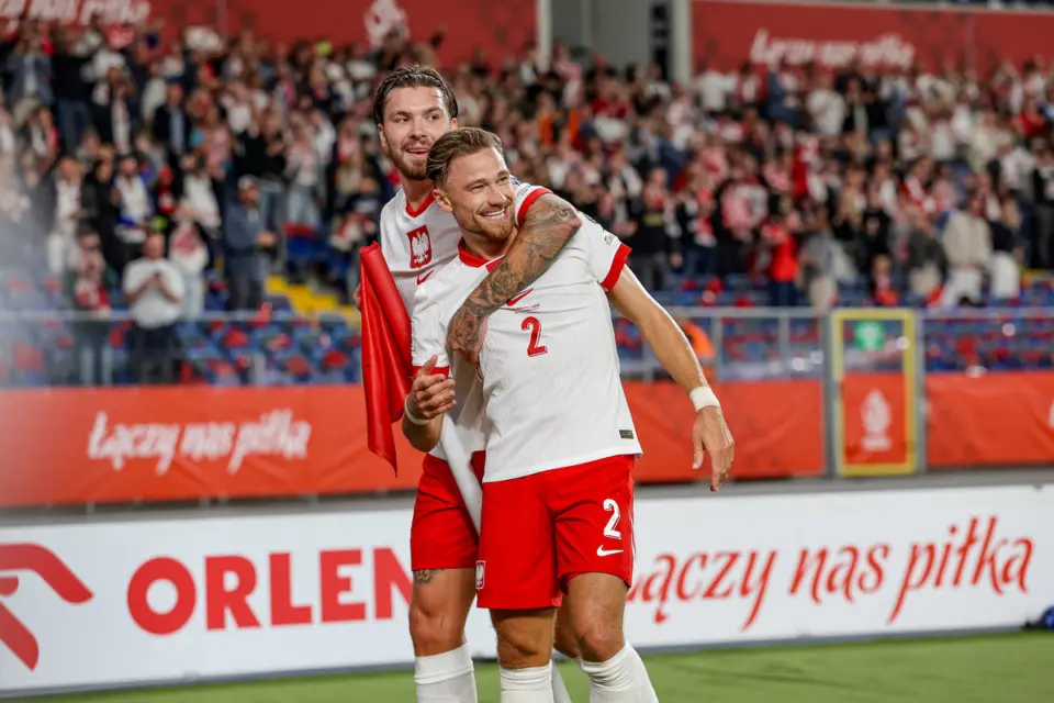 Przemysław Wiśniewski i Matty Cash