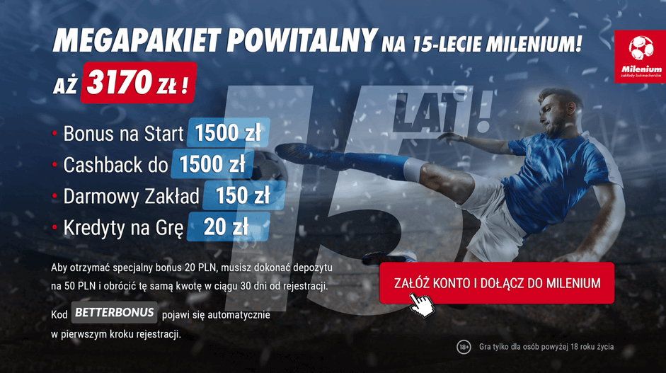 Milenium Bonus na Start
